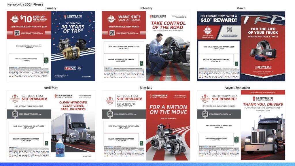 The first six Kenworth flyers for 2024